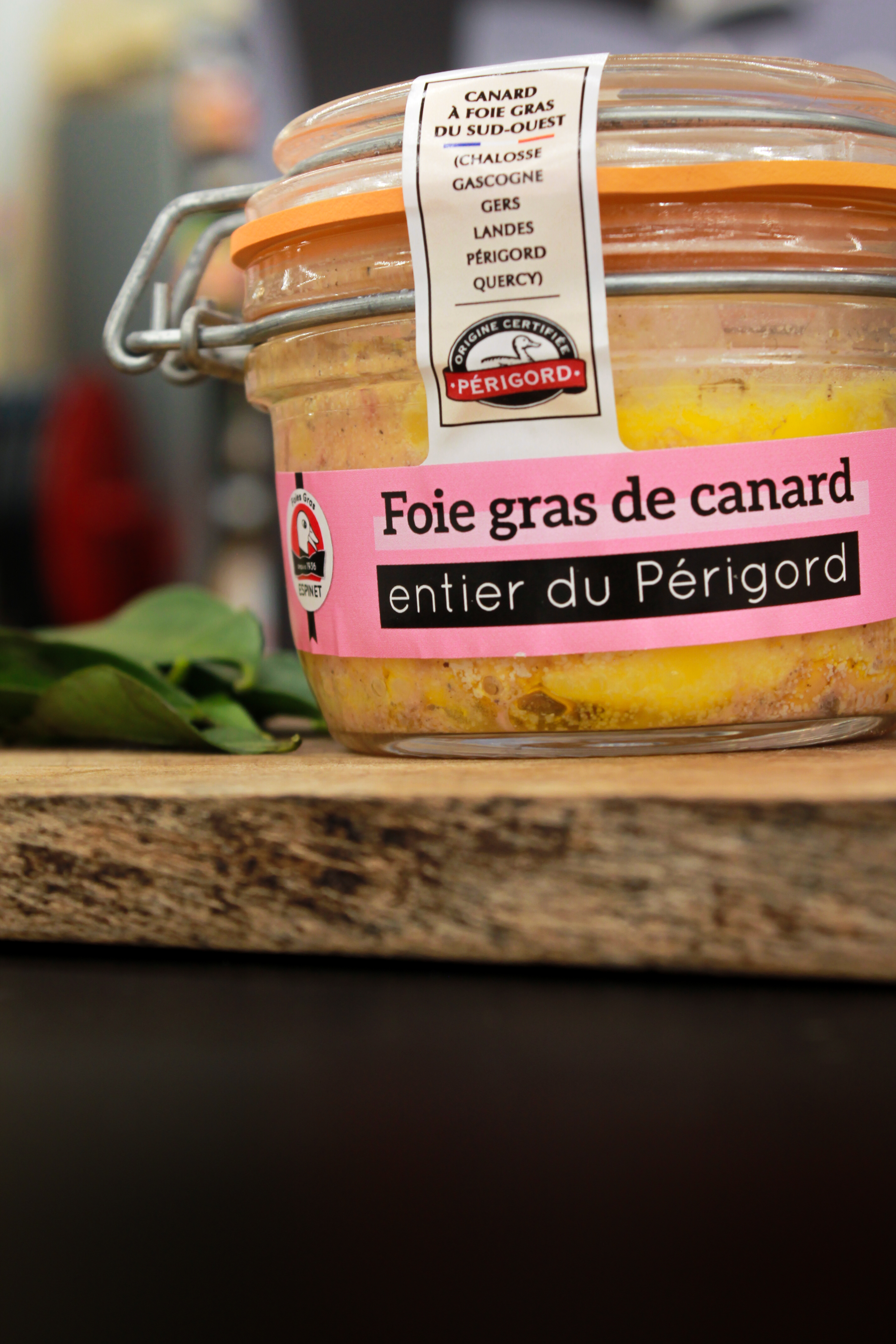 Bocal de foie gras entier périgord Espinet